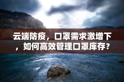 云端防疫，口罩需求激增下，如何高效管理口罩库存？