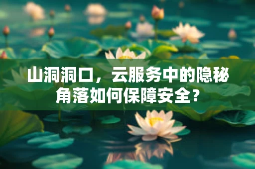 山洞洞口，云服务中的隐秘角落如何保障安全？
