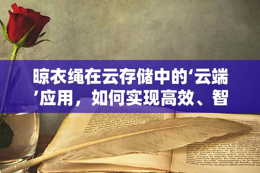 晾衣绳在云存储中的‘云端’应用，如何实现高效、智能的衣物管理？