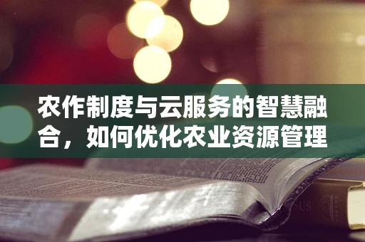农作制度与云服务的智慧融合，如何优化农业资源管理？