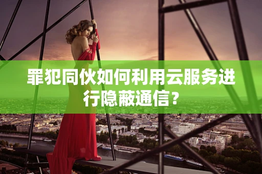 罪犯同伙如何利用云服务进行隐蔽通信？