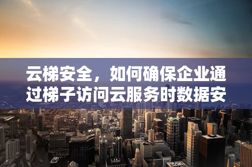 云梯安全，如何确保企业通过梯子访问云服务时数据安全无虞？