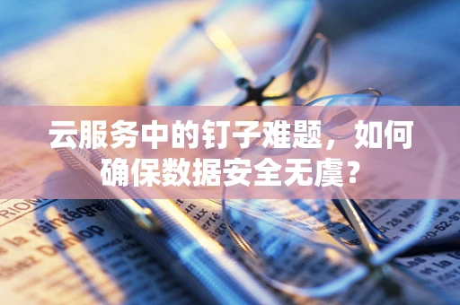 云服务中的钉子难题，如何确保数据安全无虞？