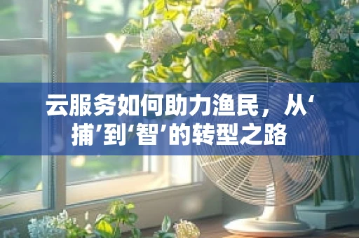 云服务如何助力渔民，从‘捕’到‘智’的转型之路