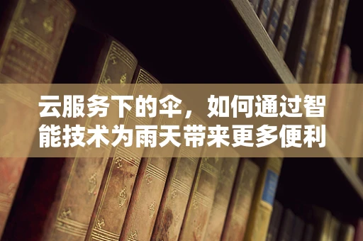 云服务下的伞，如何通过智能技术为雨天带来更多便利？