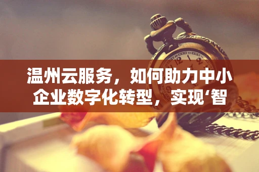 温州云服务，如何助力中小企业数字化转型，实现‘智’胜未来？