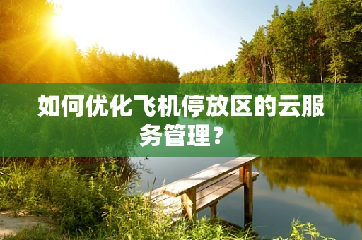 如何优化飞机停放区的云服务管理？