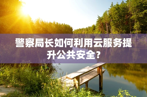 警察局长如何利用云服务提升公共安全？