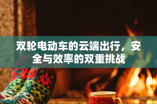双轮电动车的云端出行，安全与效率的双重挑战