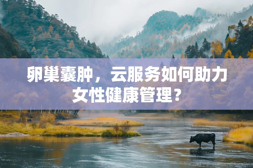 卵巢囊肿，云服务如何助力女性健康管理？