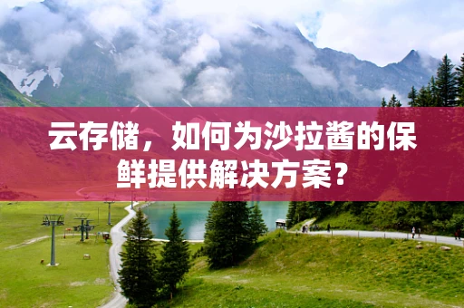 云存储，如何为沙拉酱的保鲜提供解决方案？