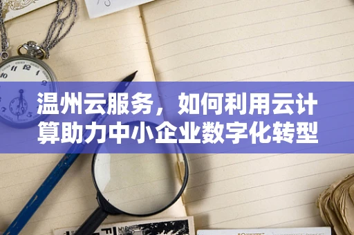 温州云服务，如何利用云计算助力中小企业数字化转型？