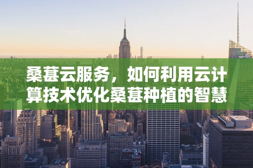 桑葚云服务，如何利用云计算技术优化桑葚种植的智慧化进程？