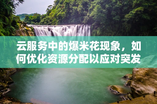 云服务中的爆米花现象，如何优化资源分配以应对突发流量？