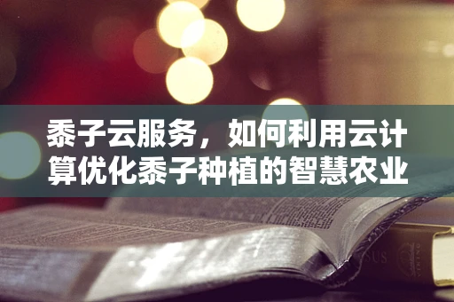 黍子云服务，如何利用云计算优化黍子种植的智慧农业解决方案？