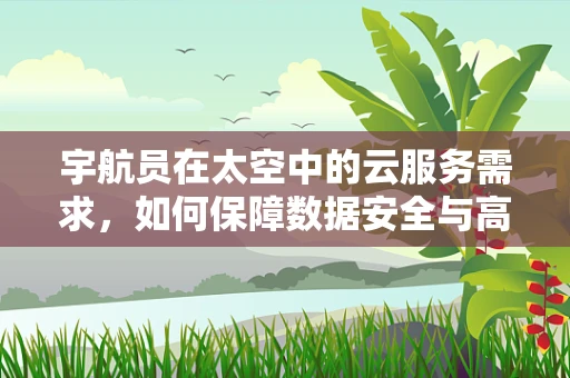 宇航员在太空中的云服务需求，如何保障数据安全与高效协作？