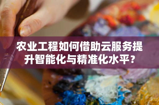 农业工程如何借助云服务提升智能化与精准化水平？