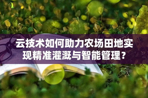云技术如何助力农场田地实现精准灌溉与智能管理？